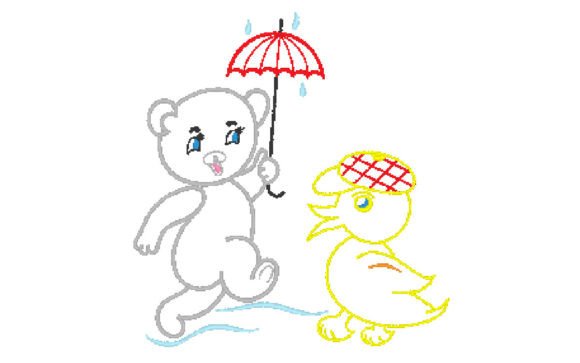 Bear and Chick Embroidery Review