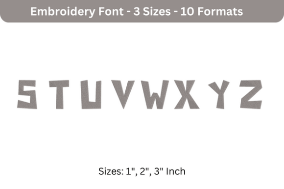 Paper Cuts Font S to Z Review