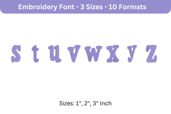 Purevain Font S to Z Review