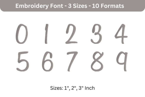 Sweet Bee Font 0 to 9 Review